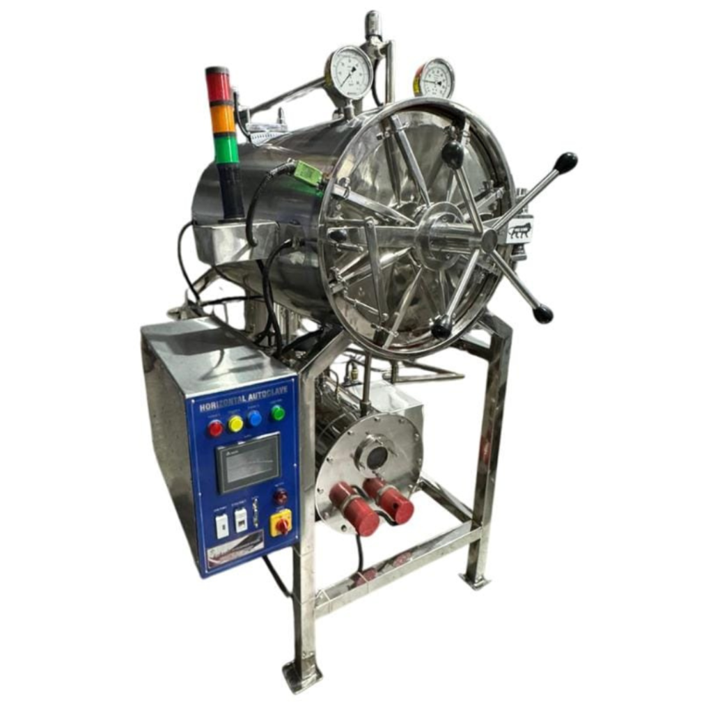 STEAM STERILIZER HORIZONTAL CYLINDRICAL SEMI AUTOMATIC LEW-107 - Med ...