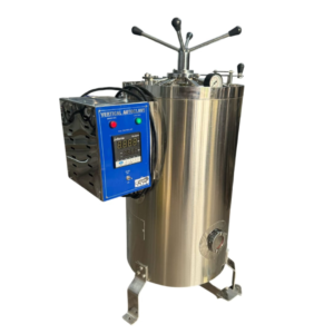Vertical High Pressure Steam Sterilizer Semi Automatic LEW-102