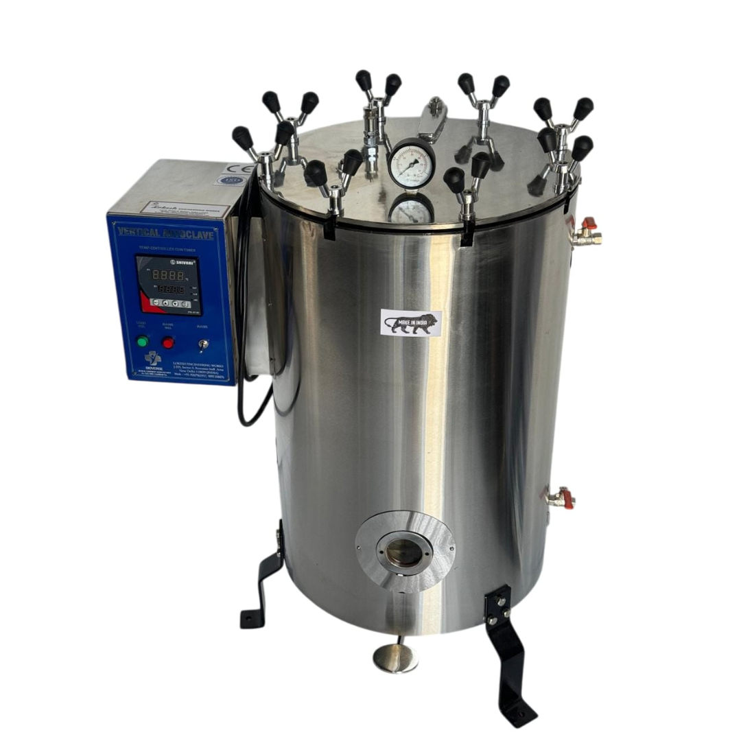 Vertical Autoclave Wingnut Fully LEW - 101(WN)